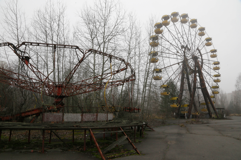 Illustration for article titled Satellite Image Interpretation of Chernobyl